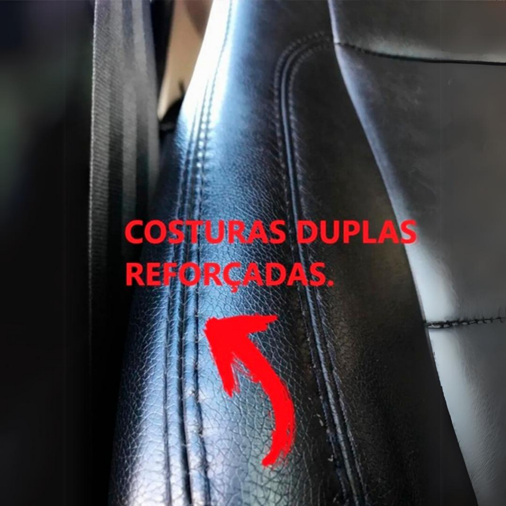 Capa de Banco Automotivo Carro em Couro Toyota Corolla Hilux Etios Yaris — imagem 2 de 2