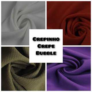 1 Metro Tecido Crepinho Crepe Bolha Bubble 1mt Comp. x 1.50mt Larg.