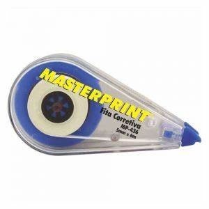 Corretiva Fita Masterprint roller - Mp-436 5mm x 6 m Un