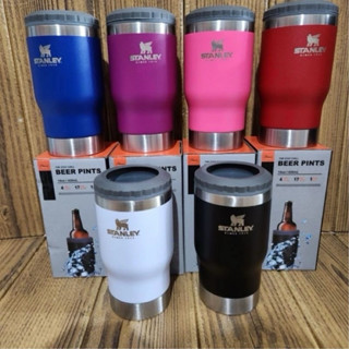Copo térmico porta lata ou garrafa long neck - Copo térmico 420ml com abridor na parte de baixo