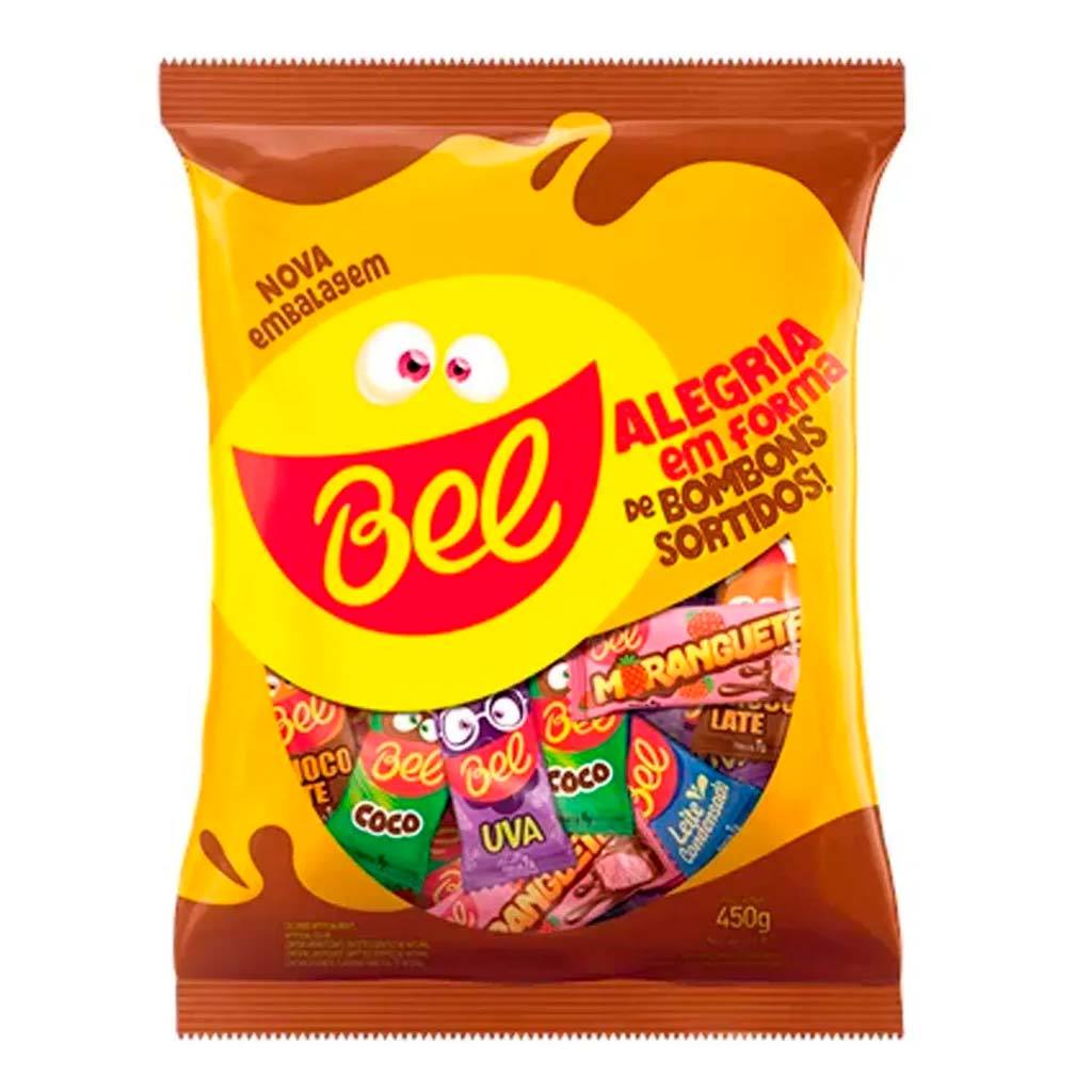 Bombons Recheados Sortidos 450g - Bel