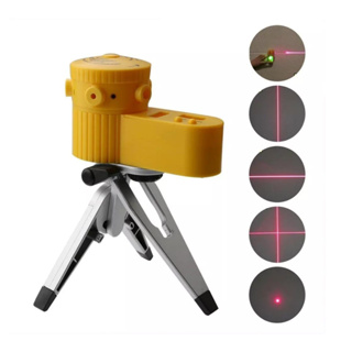 Nível Laser Giratório 360º Com Tripé Nivelador Multifuncional Profissional Piso Teto 5 Modos em Oferta na Shopee