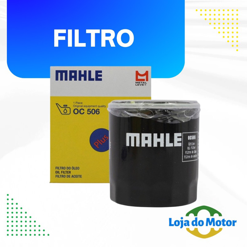 Filtro de Óleo Ford Fiesta ka Ecosport Focus motor zetec 1.0 1.6 Mahle Metal leve em Oferta na Shopee