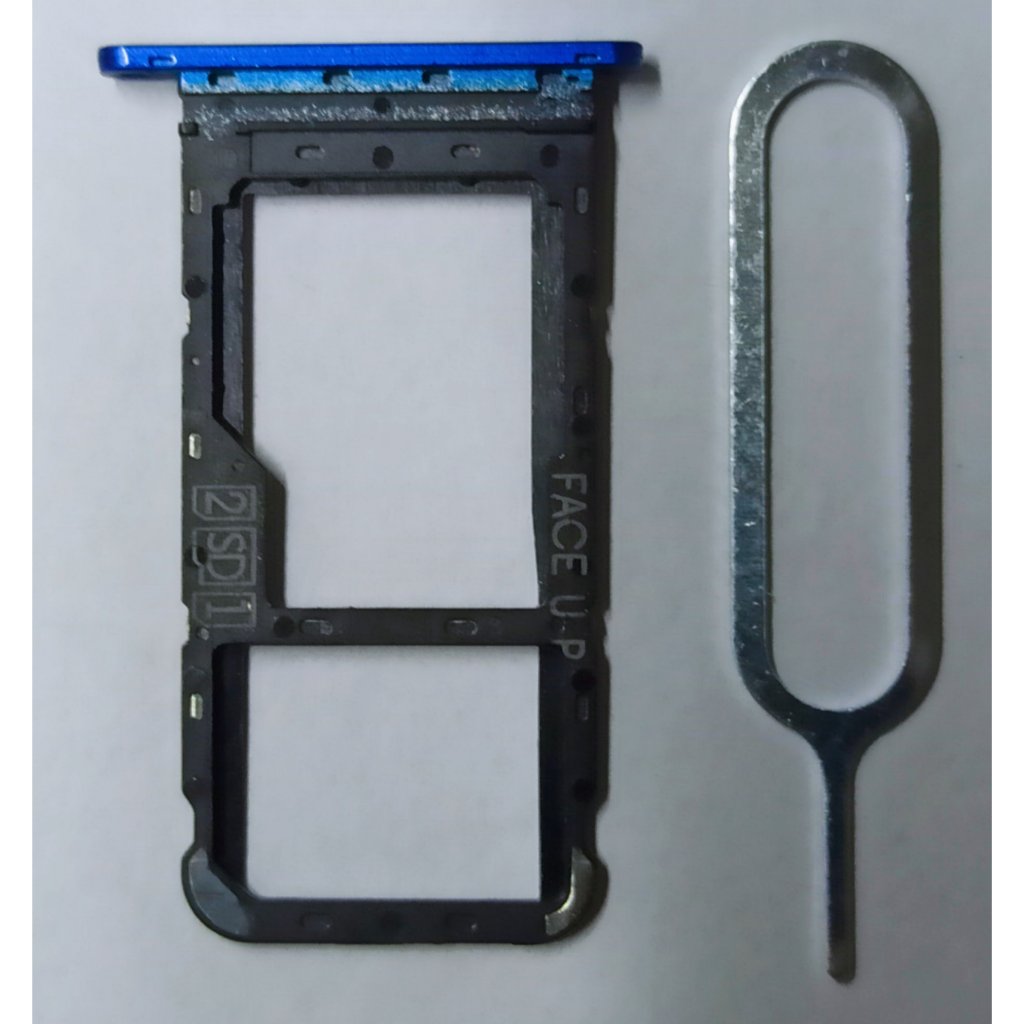 Bandeja Gaveta Slot de Chip compativel Moto E7 Power Xt 2097 AZUL ( envio imediato )