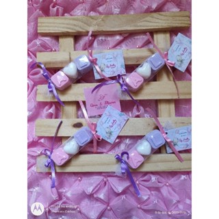 Lembrancinhas Sabonete 2 letras + 1 coração - Cha de Bebê/Chá de Revelação/Casamento/Batizado/Maternidade