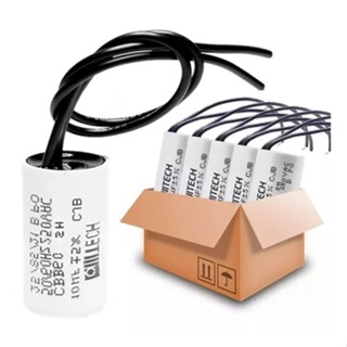 10pcs Capacitor 10uf 250vca Motores Portão 2 Fios Permanente em Oferta na Shopee