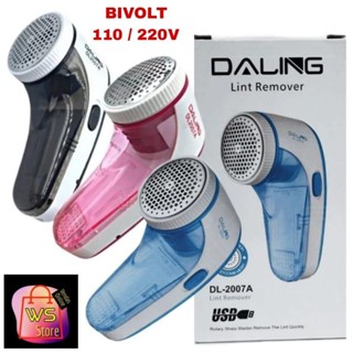 Papa Bolinhas Removedor de Pelos e Fiapos Elétrico Recarregável Bivolt