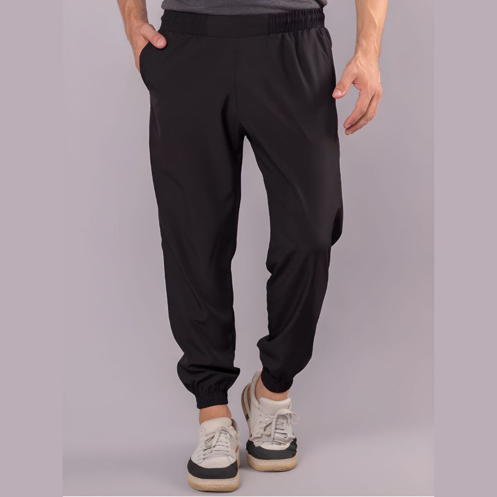 Calça Esportiva de Tactel Corta Vento Masculina - Calça p/ Homem Dia a Dia /Academia / Jogger/ Esportes