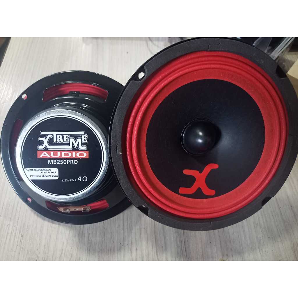 Par De Alto Falante Medio Grave 6 Polegadas Oferta = zeta zetta evok