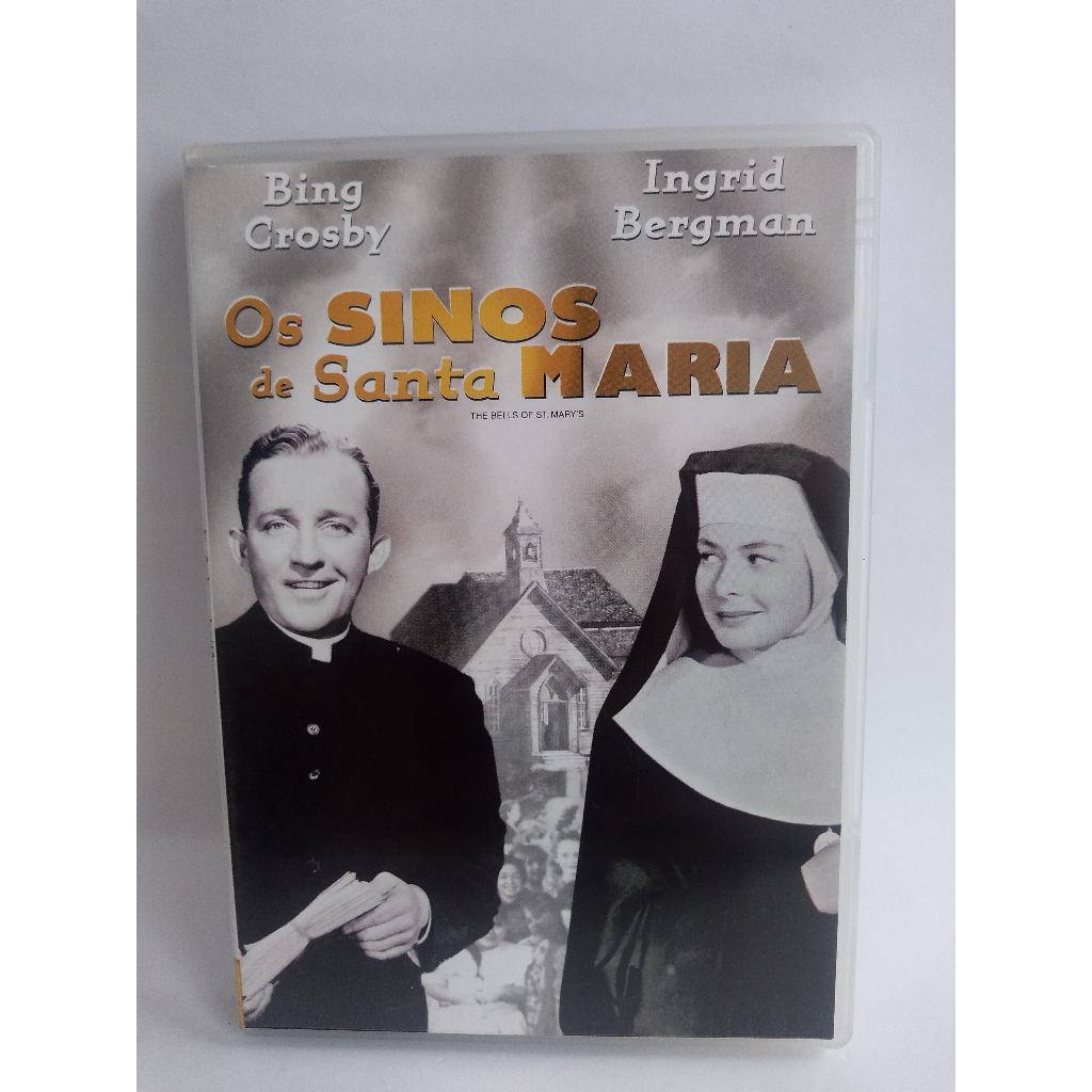 DVD: Os Sinos de Santa Maria - Bing Crosby e Ingrid Bergman
