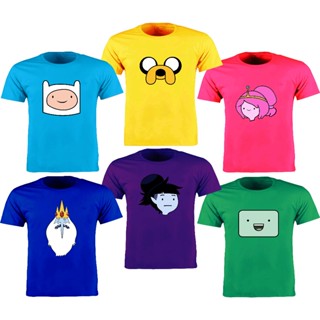 Camiseta Hora de Aventura personagens