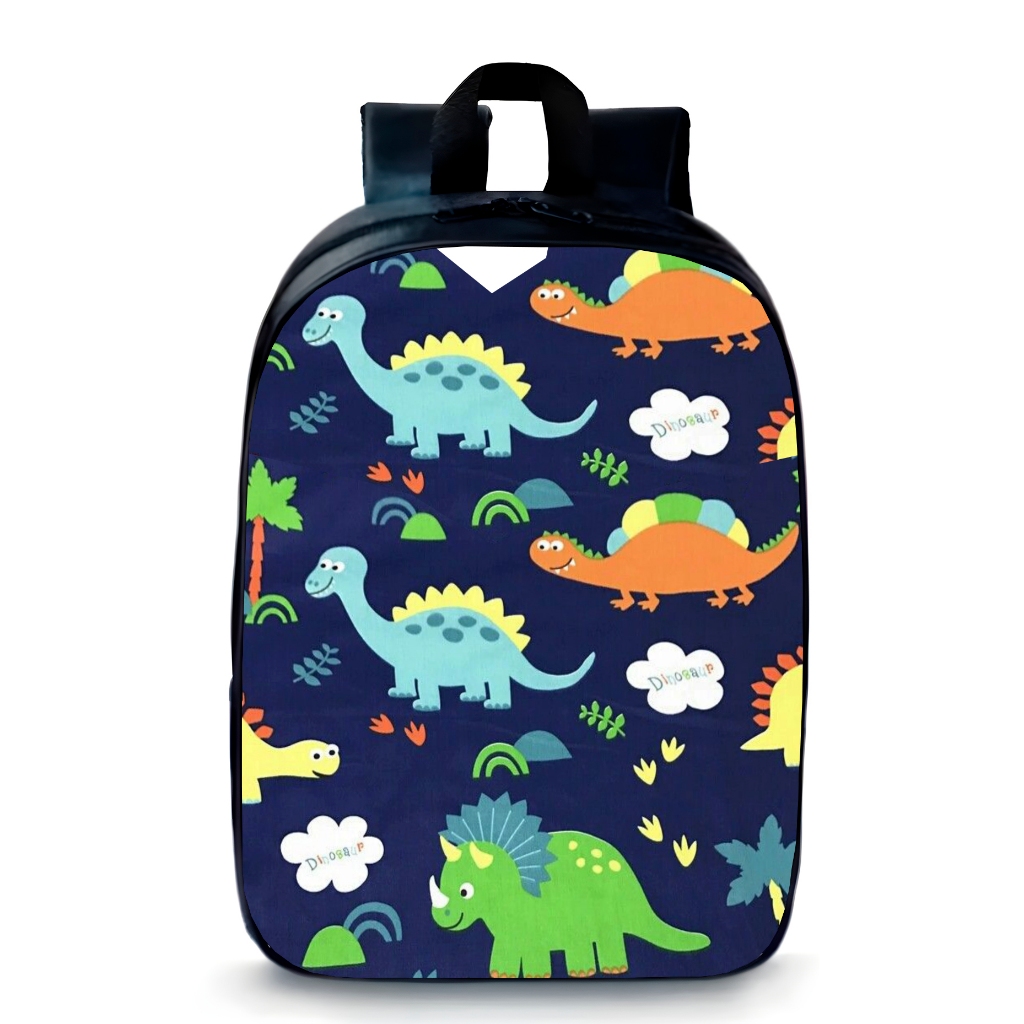 Mochila Pré Escola Creche Pequena Infantil Dinossauros Novidade 188