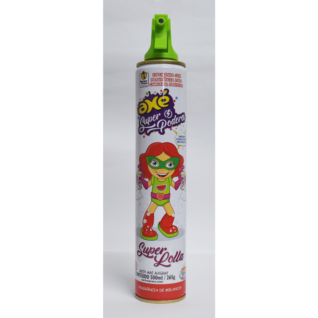 Espuminha Carnaval Cheirosa Super Lolla Melancia 500 ML