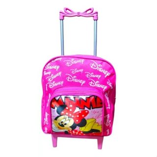 Mochila Infantil Rodinha Escolar Personagem Menina