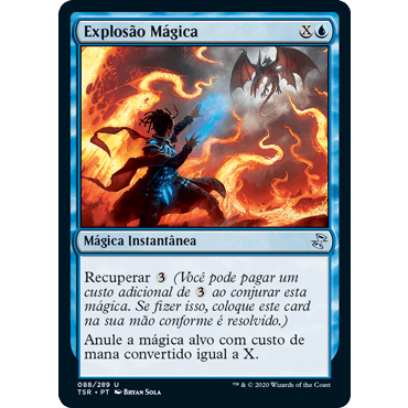 Explosão Magica (Anula) - Magic The Gathering