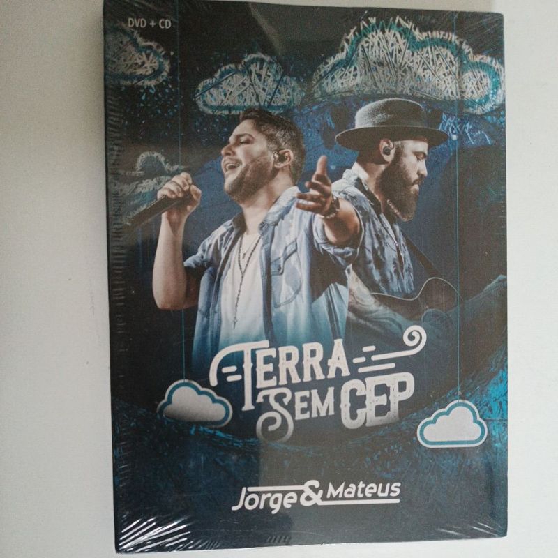 DVD e CD JORGE & MATEUS/TERRA SEM CEP/NOVO.