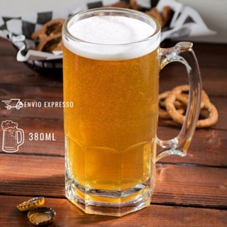 Caneca de Chopp 380ML Vidro Reforçado