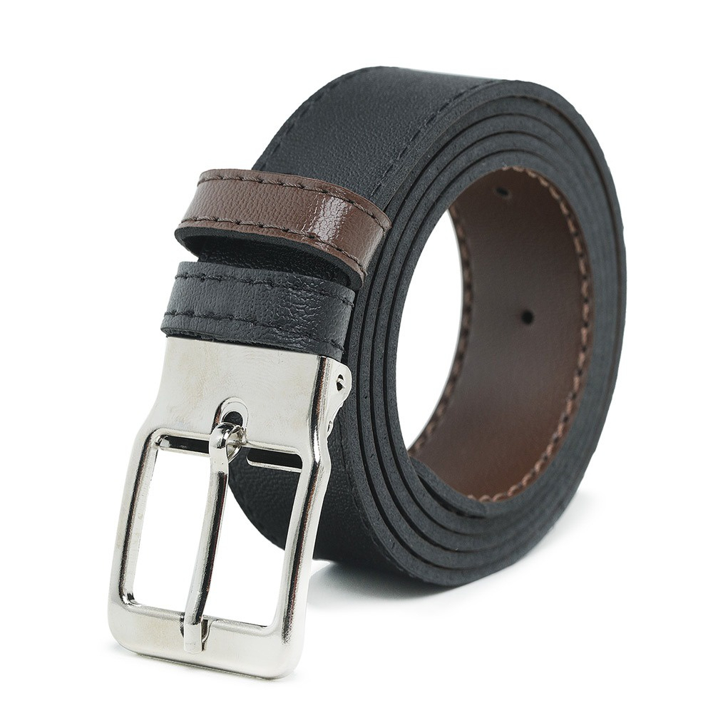 Cinto Masculino Dupla Face Preto/Café ENVIO IMEDIATO.