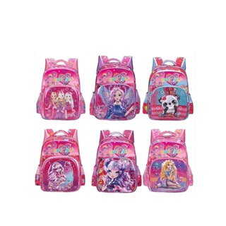 Mochila 9D 14 pol  Escolar Saco Conjunto Mochila Infantil  Feminina Bonito Dos Desenhos Animados Do Bebê Meninas Escolar em Oferta na Shopee