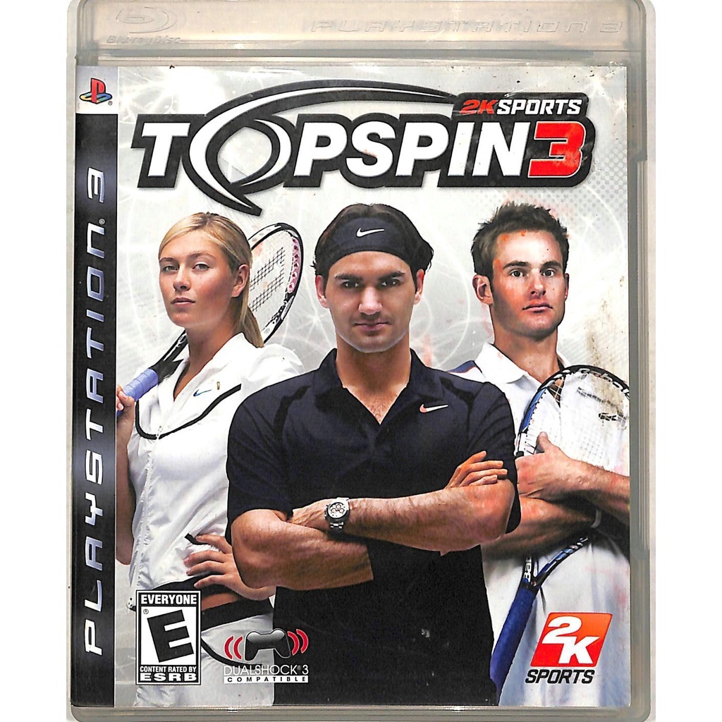 JOGO TOP SPIN 3 MIDIA FISICA USADO