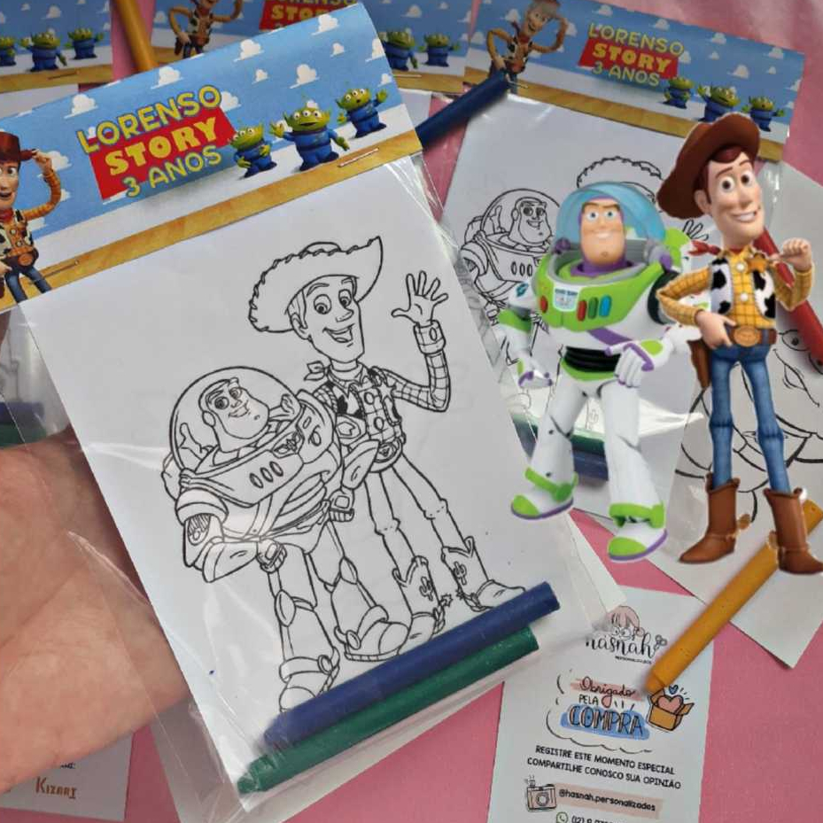 PERSONALIZADO MIMO LEMBRANCINHA FESTA INFANTIL TOY STORY