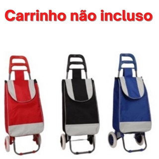 Bolsa Saco Capa Para Carrinho De Feira Sem Carrinho