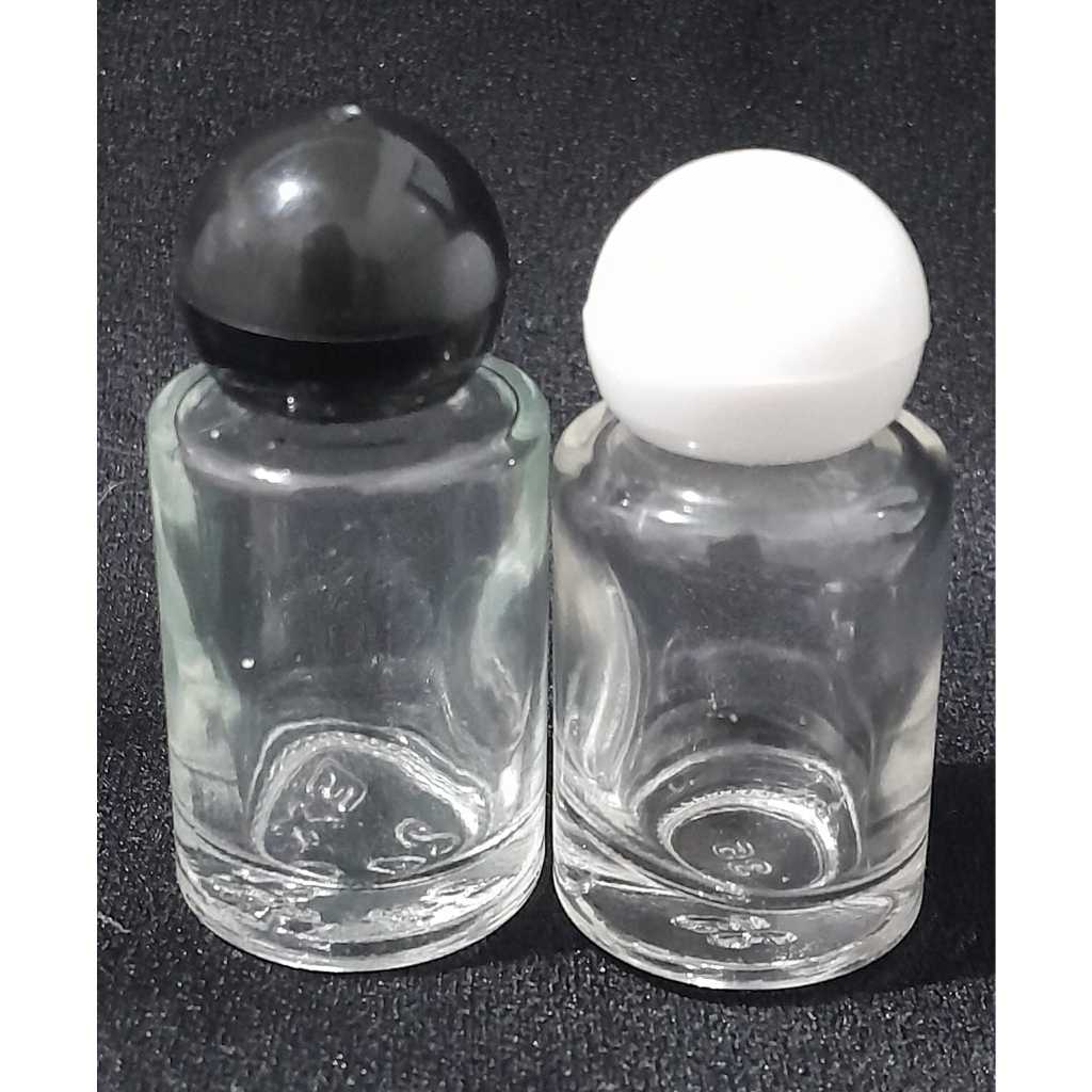 Kit 100 unid.Mini Frasco Vidro/Vidrinho 10ml  Tampa Bola perfume/óleo/lembrança/Cheirinho/óleo unção