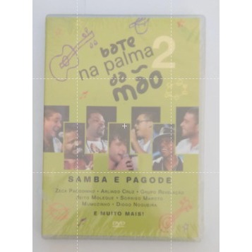 DVD Bate na palma da mão - Samba e Pagode - NOVO Lacrado