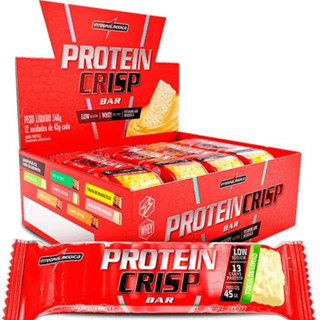 Barra de proteina Protein Crisp Bar Caixa C/ 12 Unidades - Integralmedica