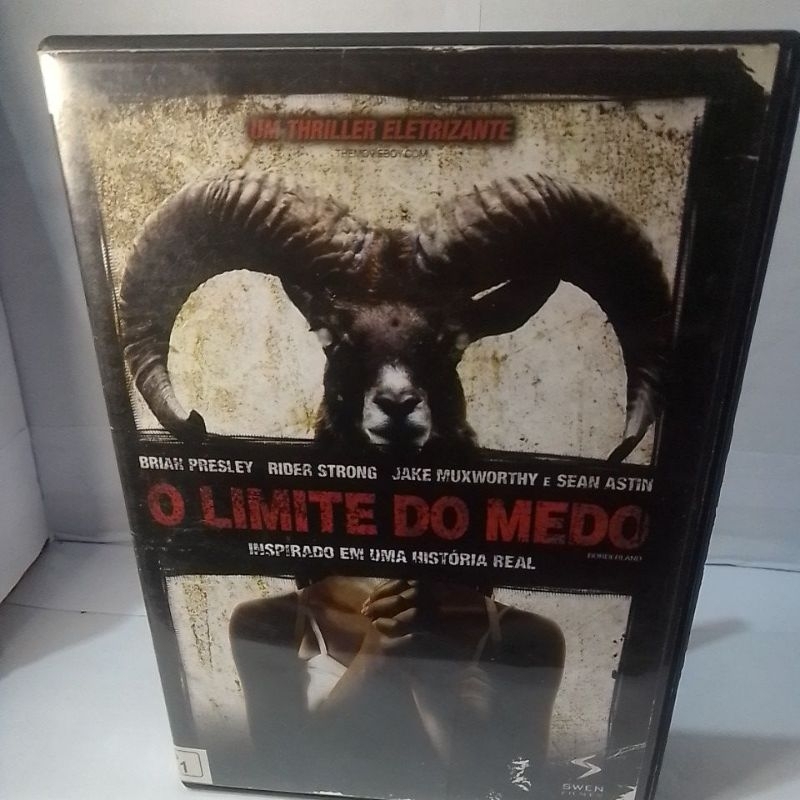 O Limite do Medo DVD original filme terror