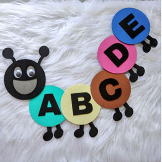 Centopéia Alfabeto Eva, para escolas, creches, professores e alfabetização em Oferta na Shopee