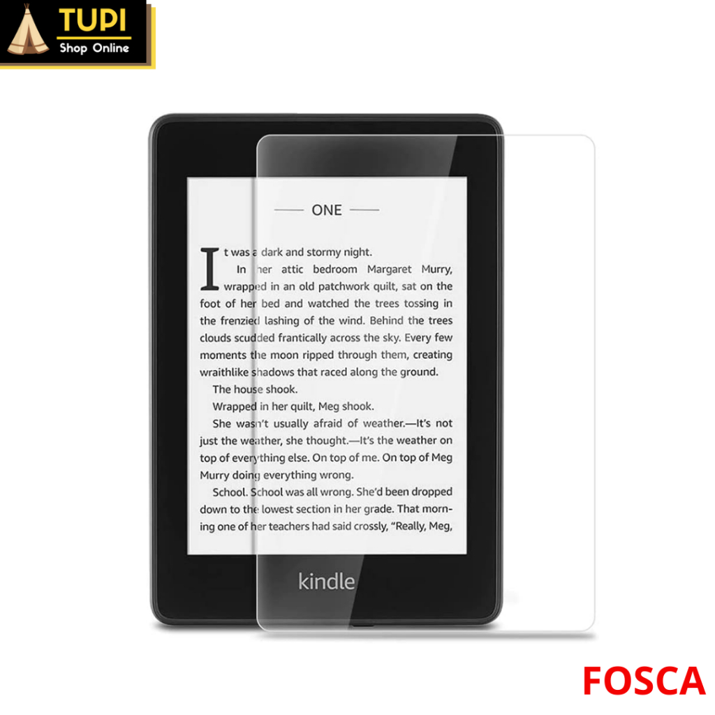 Película Protetora para Kindle Paperwhite 2021 M2L3EK / M2L4EK Signature - Protetor de tela Paperwhite 11 geração modelo M2L3EK - Fosca