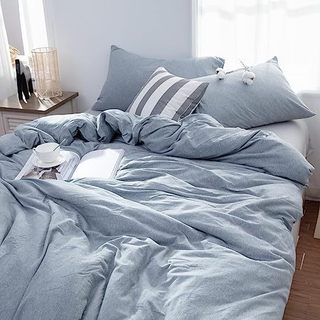 Capa Edredom Duvet Casal Padrao Lisa com Ziper 400 Fios Confort Promoção em Oferta na Shopee