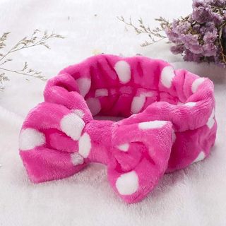 Faixa Atoalhada Para Cabelo Para Maquiagem e Skincare