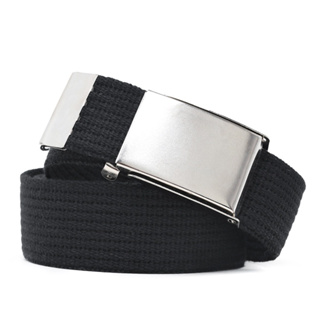 Cinto Masculino De Lona Gorgurão Catraca Ajustável Plus Size em Oferta na Shopee