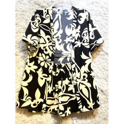 Conjunto Feminino Estampado Tropi c/ Chamise & Short J-1