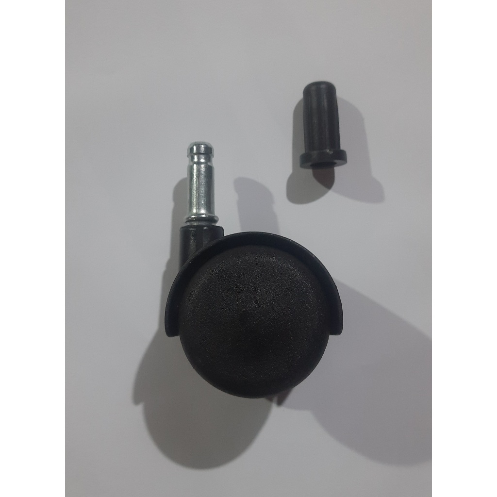 kit 4 peças - Rodizio 50mm com pino e bucha para móveis