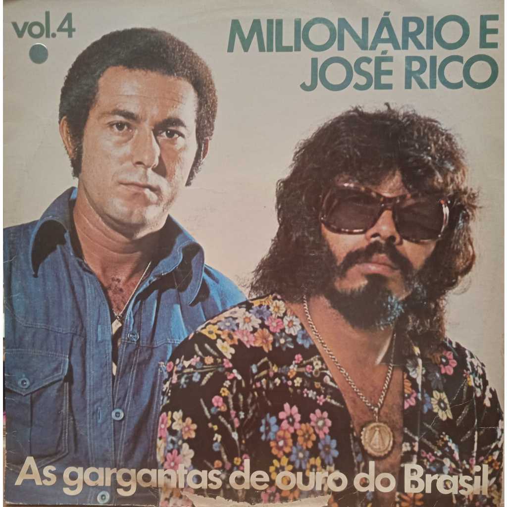 LP Milionário & José Rico – Vol. 4 - As Gargantas De Ouro Do Brasil (010)