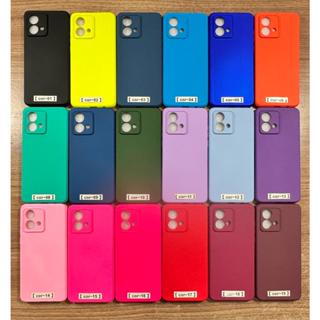 Capa Capinha Anti impacto Para Motorola Moto G84 - Com Interior Aveludado de Silicone / 014MT - CP 014