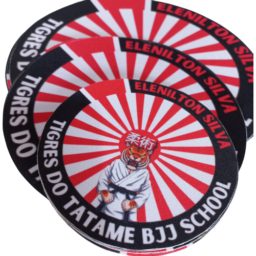 Kit com 3 Patchs Personalizados - Kimono Jiu-jitsu, judô, 10cm + 15Cm + 20cm em Oferta na Shopee