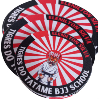 Kit com 3 Patchs Personalizados - Kimono Jiu-jitsu, judô, 10cm + 15Cm + 20cm em Oferta na Shopee