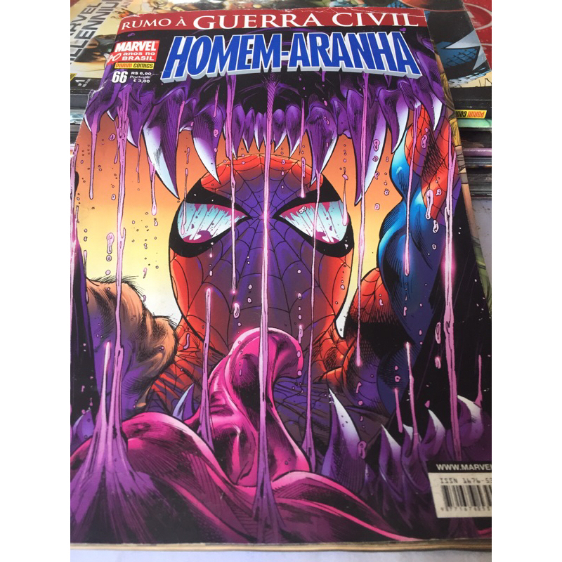 Homem-Aranha no. 66 rumo à guerra civil