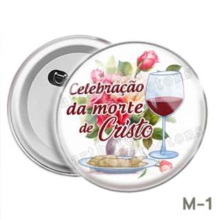 Boton Abril Celebração da Morte de Jesus 2022 Botons 3,5cm Botton t41 em Oferta na Shopee