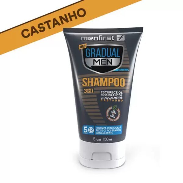Shampoo Escurecedor para Cabelo  ( CASTANHO CLARO.)