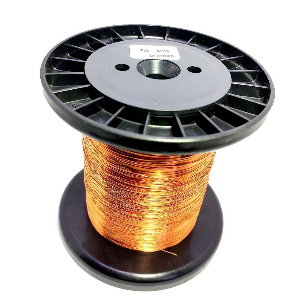Fio 14 Awg 62g de Cobre Esmaltado 14 Awg 1,62 mm 62 gramas +- 3 metros
