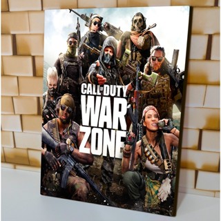 Quadros Decorativos Call Of Duty War Zone 20x30cm em Oferta na Shopee