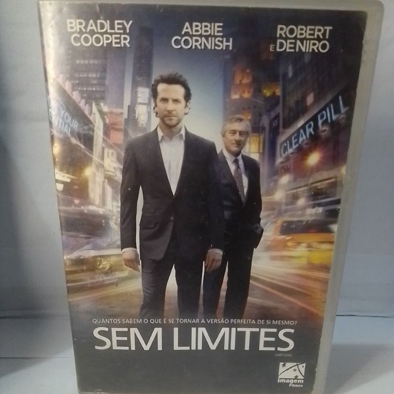 Sem limites DVD original filme Bradley Cooper Abbie Cornish Robert De Niro