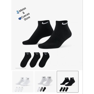 kit 4 Pares Meia Preta Cano Curto Meia Soquete Meia Sapatilha Meias Masculino Meias Feminina