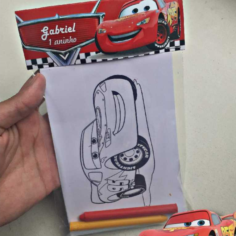 KIT PERSONALIZADAS COLORIR ANIVERSARIO INFANTIL MIMO LEMBRANCINHAS