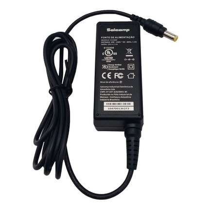 Fonte Padrão Original Modelo S12a00 Notebook Positivo 19v 2,1a 40w